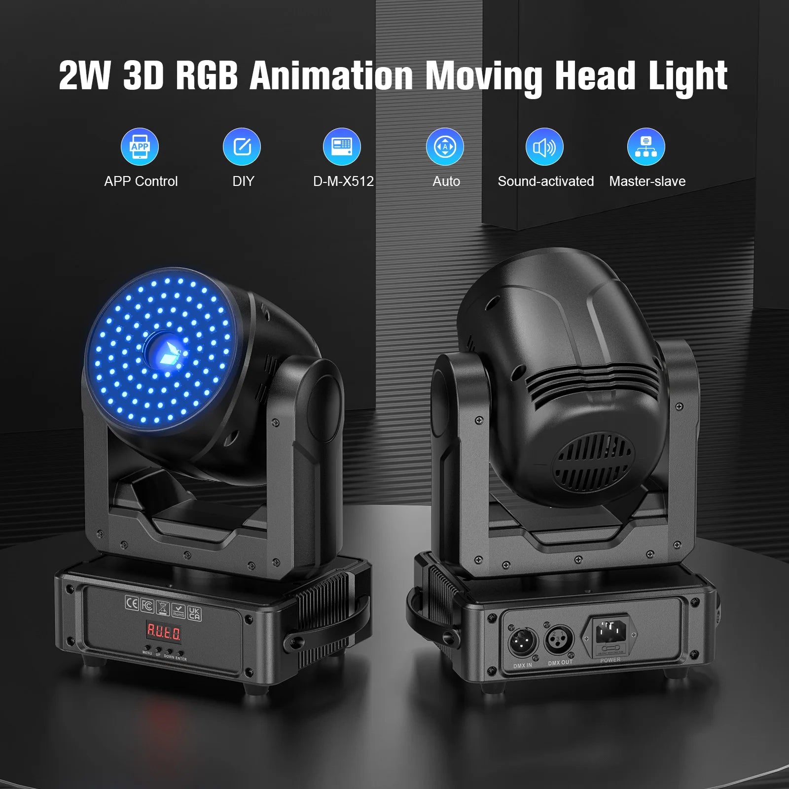 Premium Sensory Room Laser Projector | RGB Light with App Control for Autism & Relaxation