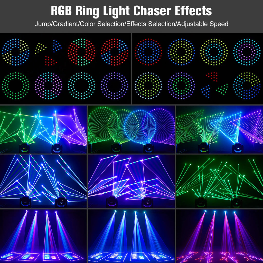 Premium Sensory Room Laser Projector | RGB Light with App Control for Autism & Relaxation