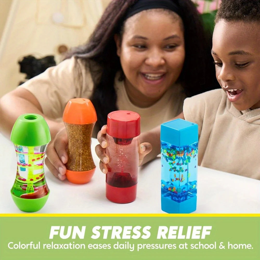 Sensory Fidget Tubes for Autism & ADHD | Squeeze Stress Relief & Focus Toys
