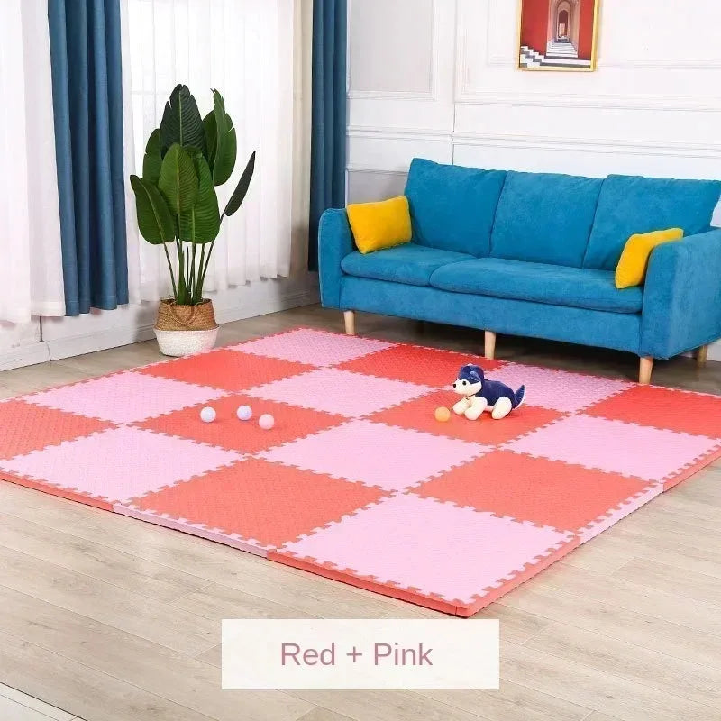 Interlocking Foam Play Mat for Toddlers | Soft Sensory Floor Tiles for Safe Play