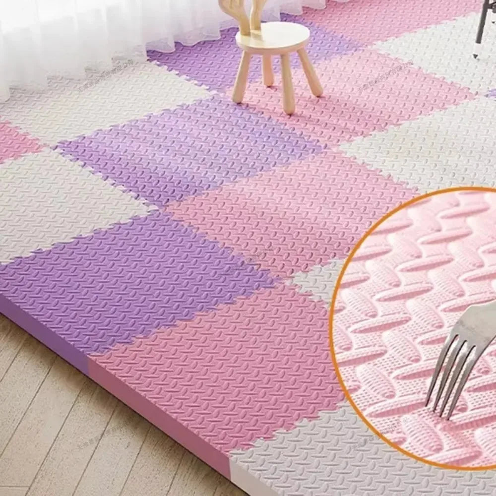 Interlocking Foam Play Mat for Toddlers | Soft Sensory Floor Tiles for Safe Play