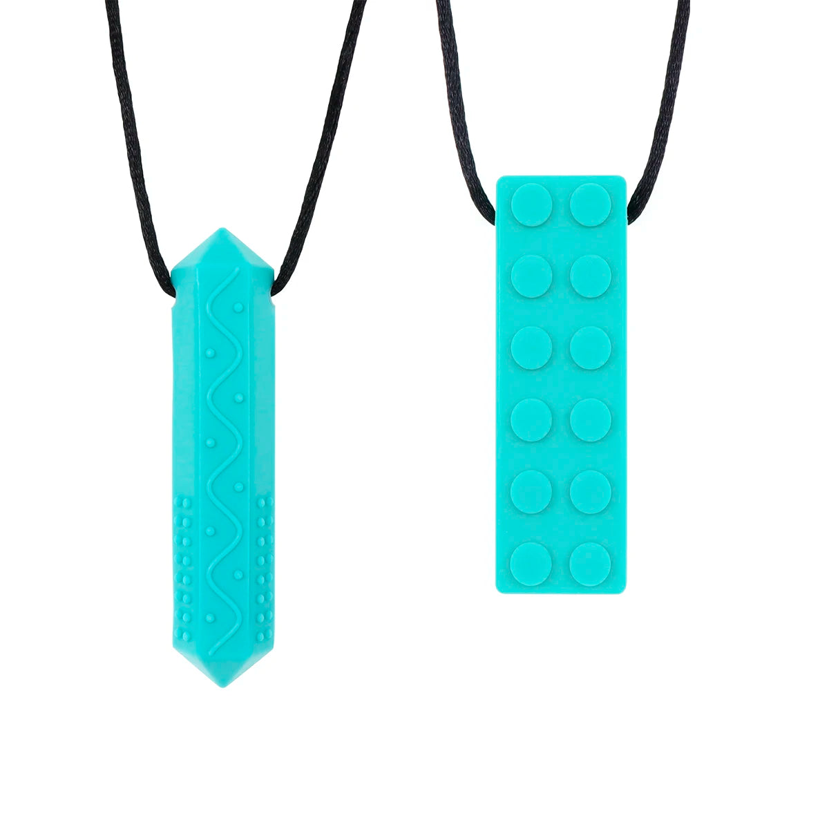 Silicone Chew Necklace for Kids with Autism & ADHD | Sensory Chew Toy for Focus & Anxiety Relief