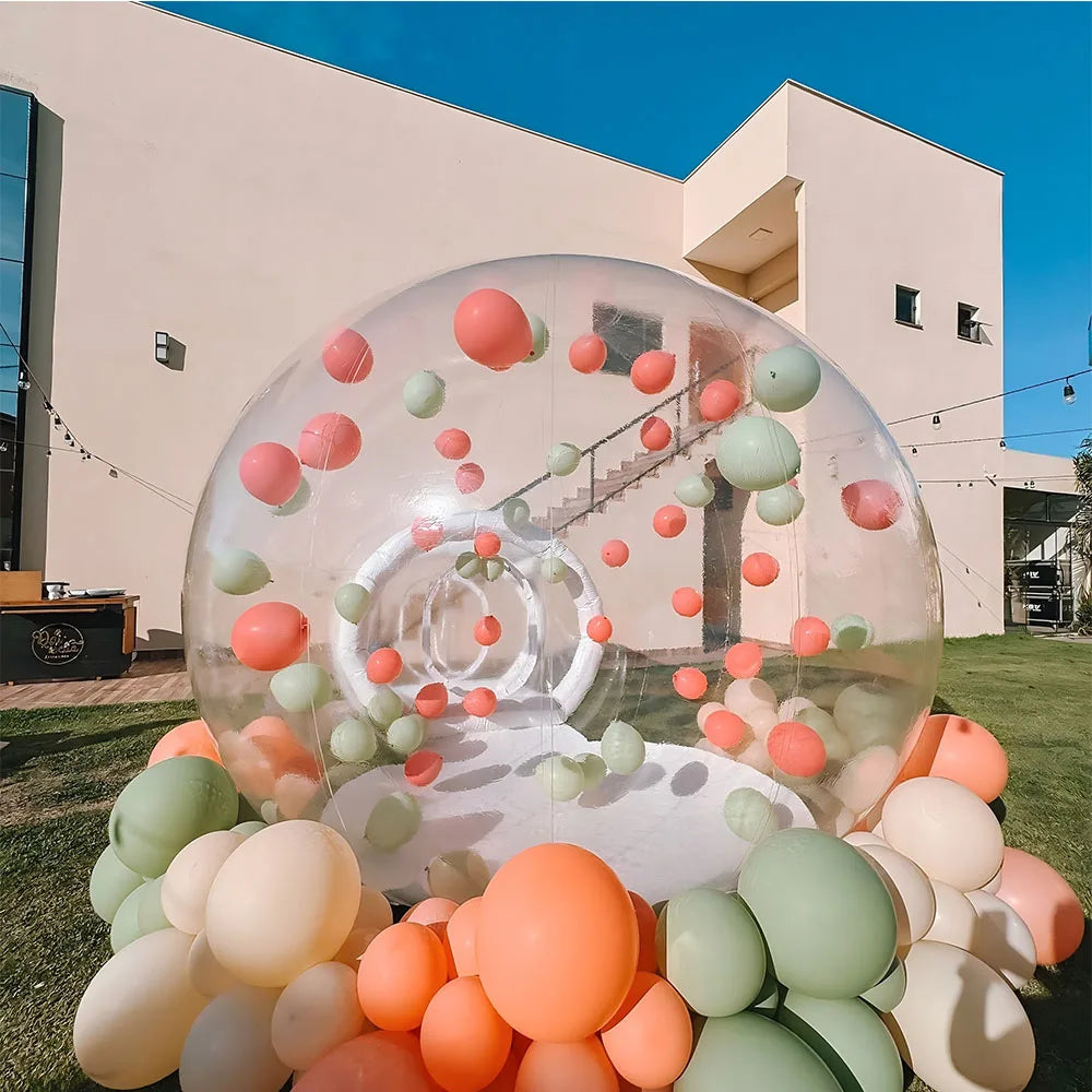 Inflatable Bubble House for Kids | Outdoor Sensory Play Dome & Bouncy Activity Space