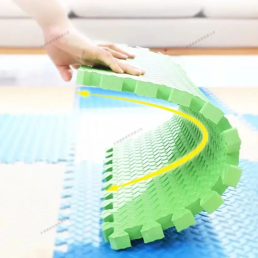 Interlocking Foam Play Mat for Toddlers | Soft Sensory Floor Tiles for Safe Play