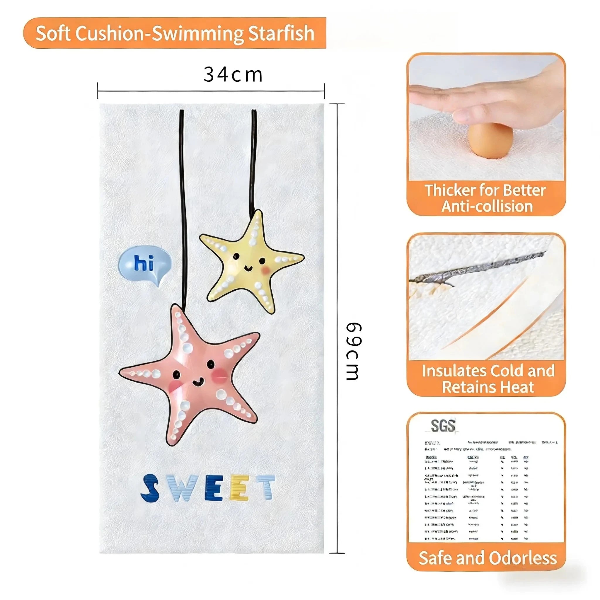 Bed Wall Safety Padding for Kids | Soft Edge Protection Panels for Sleep & Play