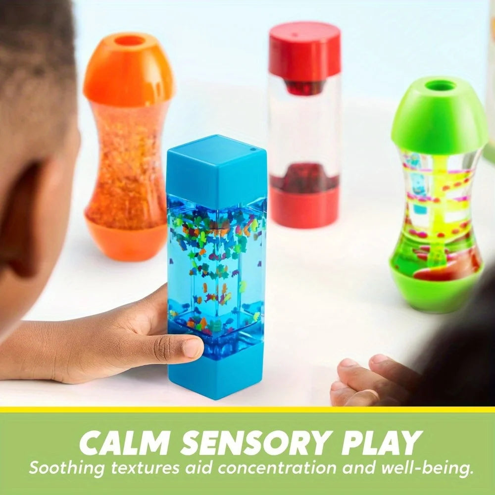 Sensory Fidget Tubes for Autism & ADHD | Squeeze Stress Relief & Focus Toys
