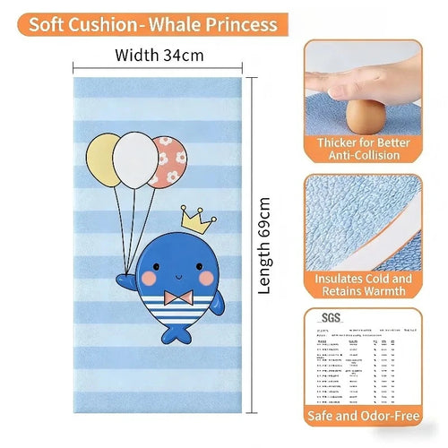 Bed Wall Safety Padding for Kids | Soft Edge Protection Panels for Sleep & Play