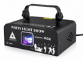RGB laser projector light designed for parties, rooms and sensory environments